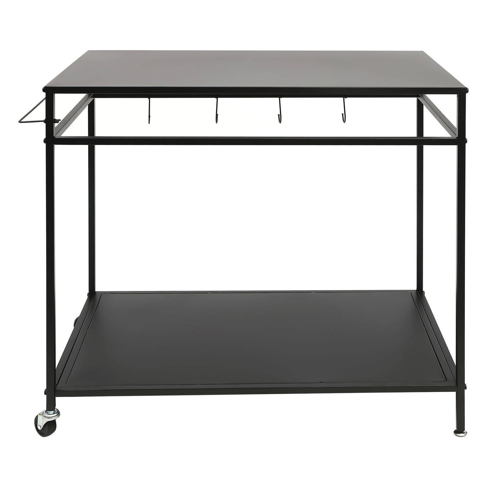Kitchen Gadgets Rack - Çift Raflı Hareketli Pişirme Masası, Depolama