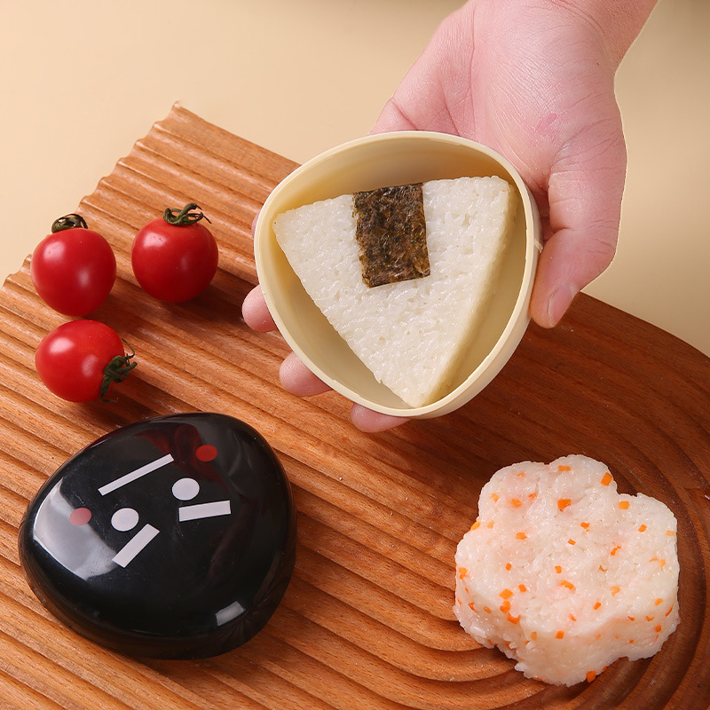 Kitchen Gadgets Japanese - Suşi Öğle Yemeği Kutusu Üçgen Pirinç