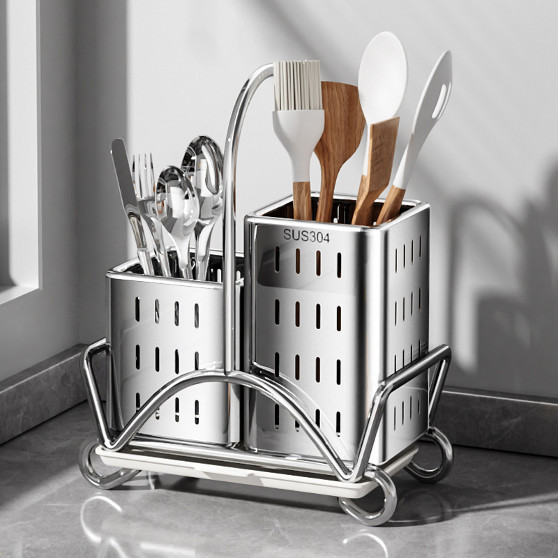 Kitchen Gadgets And Utensils - Mutfak Çatal Bıçak Düzenleyici, Paslanmaz Çelik