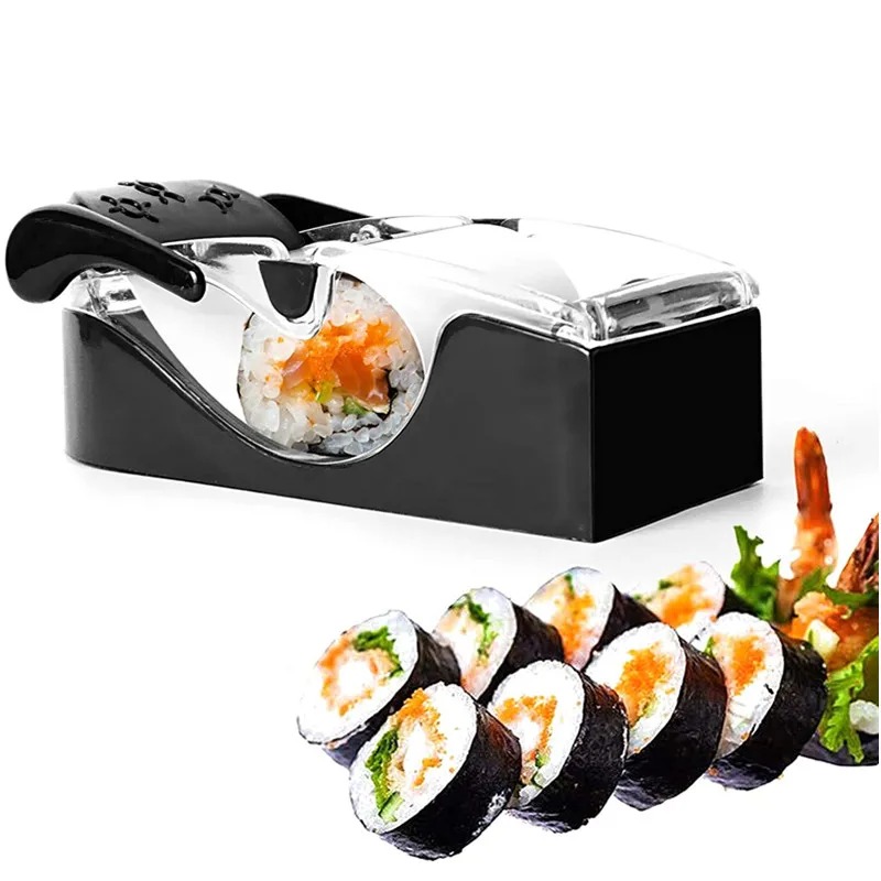 Kitchen Gadgets Japanese - Sihirli pirinç kalıp suşi makinesi silindir