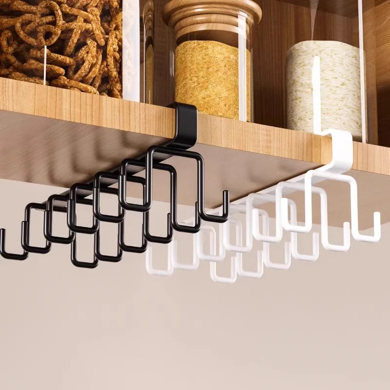 Kitchen Gadgets Rack - Yeni 1 Adet Deliksiz Mutfak Kancası