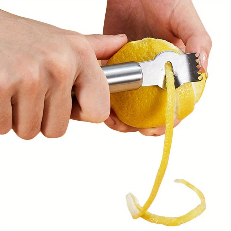1 adet Limon Zester Rende Pasl - Household Kitchen Gadgets Vegetable Cutter Silk Cutter incelemesi ve fiyatı