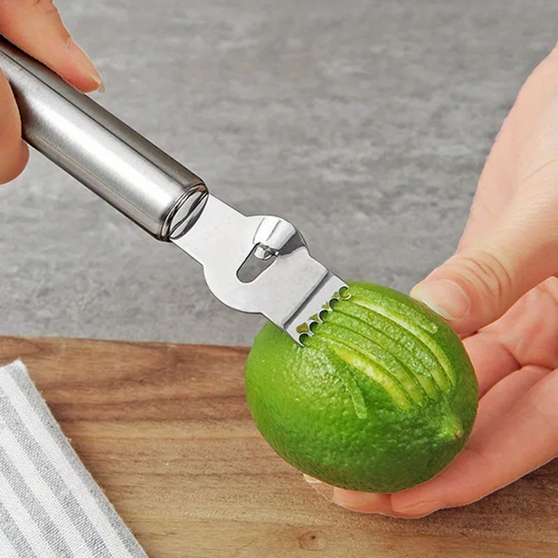 1 adet Limon Zester Rende Pasl - Household Kitchen Gadgets Vegetable Cutter Silk Cutter incelemesi ve fiyatı