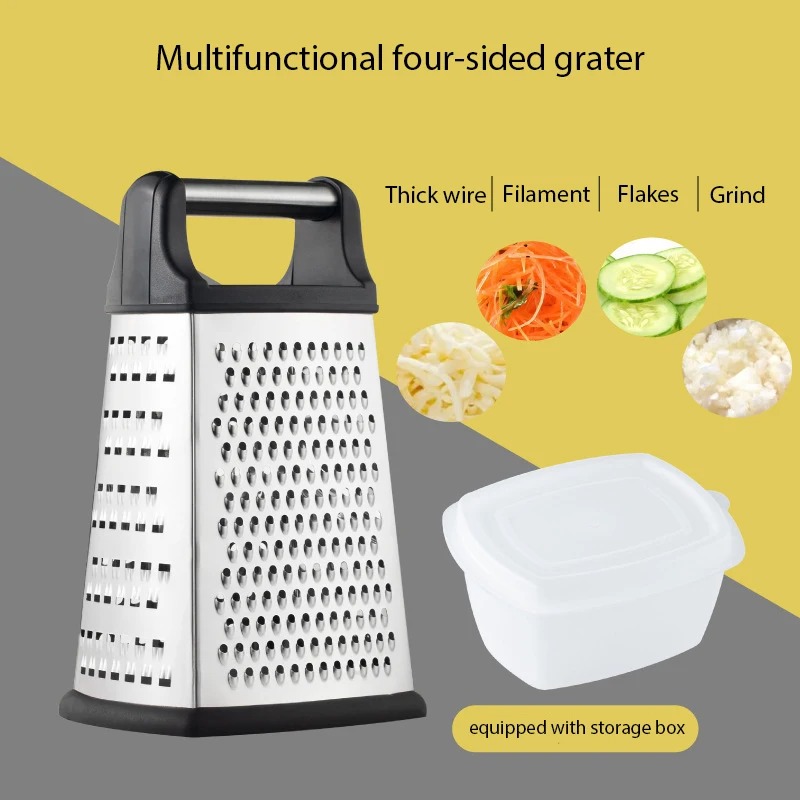 Dört Taraflı Kutu Rende Sebze  - Household Kitchen Gadgets Vegetable Cutter Silk Cutter incelemesi ve fiyatı
