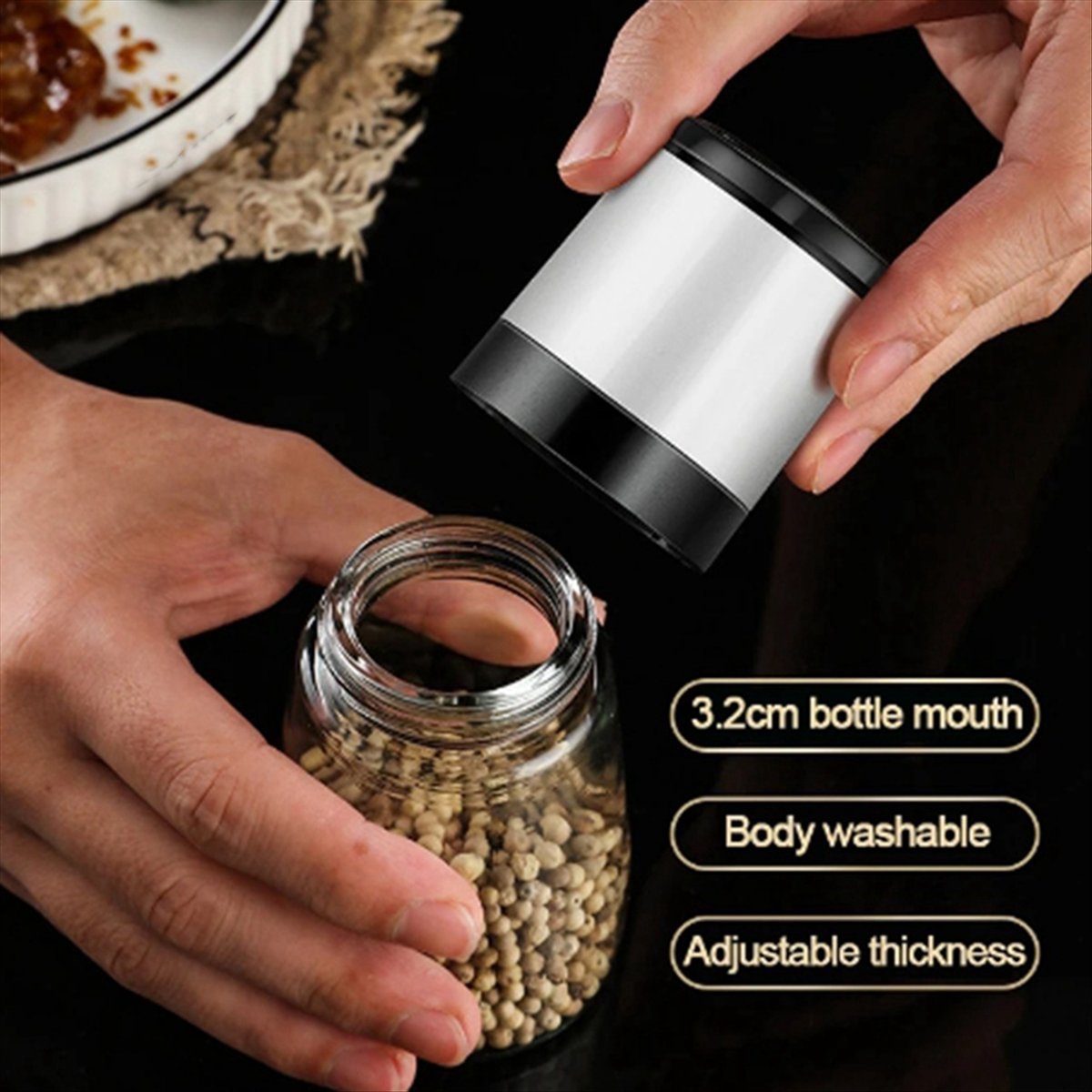 Manuel Tuz Karabiber Öğütücü Ş - Kitchen Gadgets Kitchen incelemesi ve fiyatı