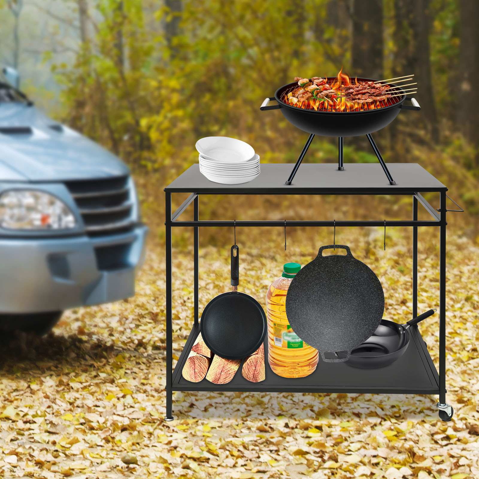 Çift Raflı Hareketli Pişirme M - Kitchen Gadgets Rack incelemesi ve fiyatı