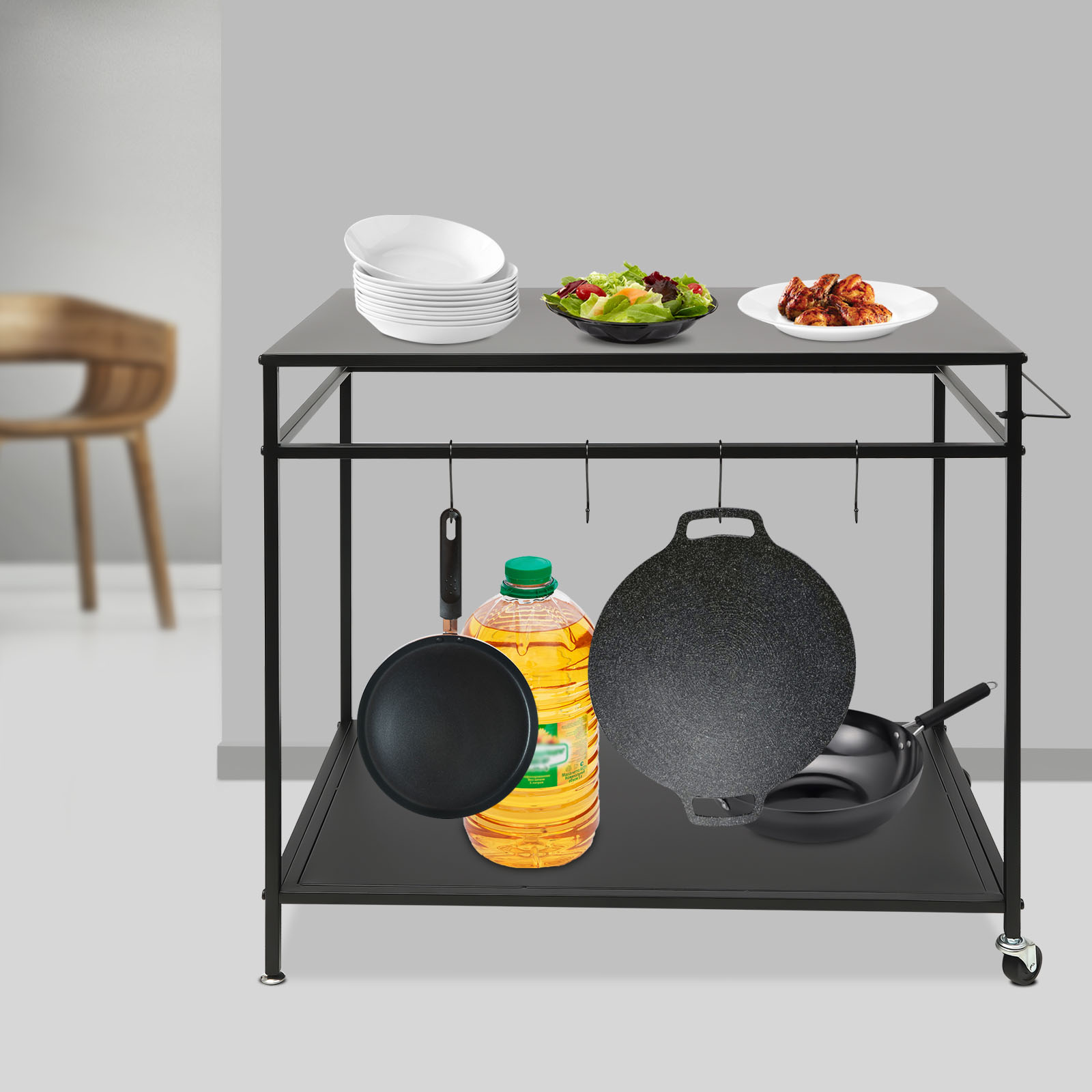 Çift Raflı Hareketli Pişirme M - Kitchen Gadgets Rack incelemesi ve fiyatı