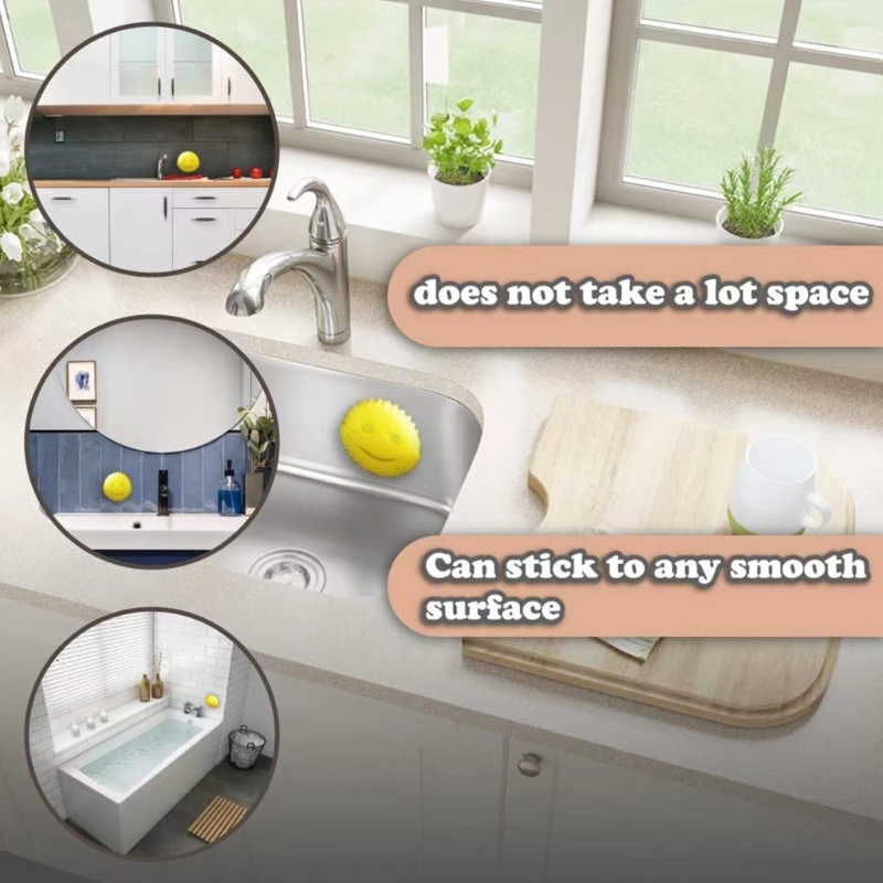 Vantuz sünger tutucu gülümseme - Kitchen Gadgets Rack incelemesi ve fiyatı