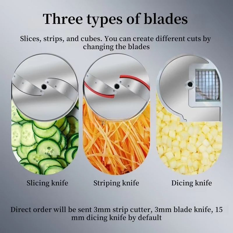 2.2Kw çok fonksiyonlu yeşil so - Vegetable Chopper incelemesi ve fiyatı