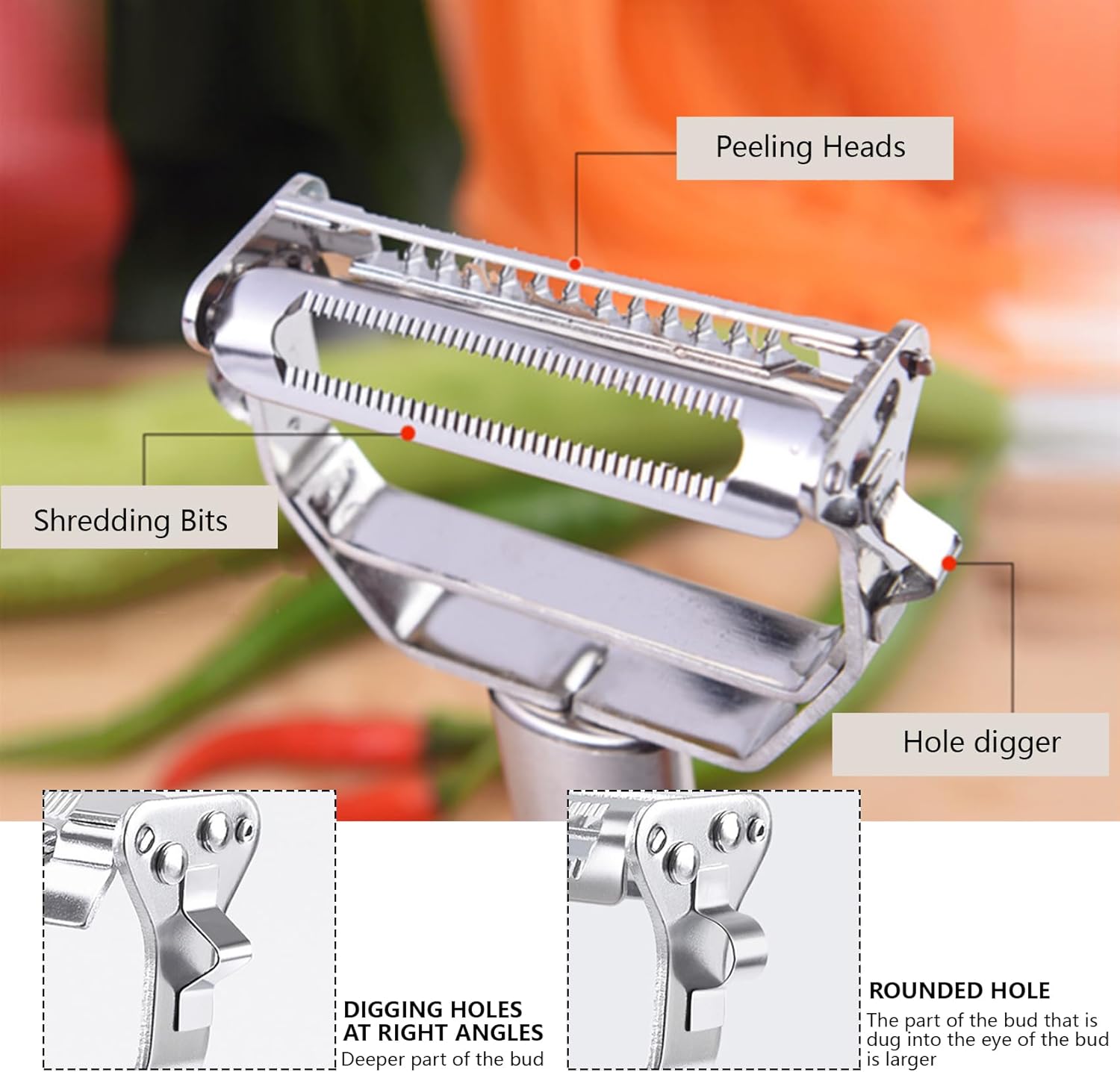 ReNext Çok Fonksiyonlu Paslanm - Household Kitchen Gadgets Vegetable Cutter Silk Cutter incelemesi ve fiyatı
