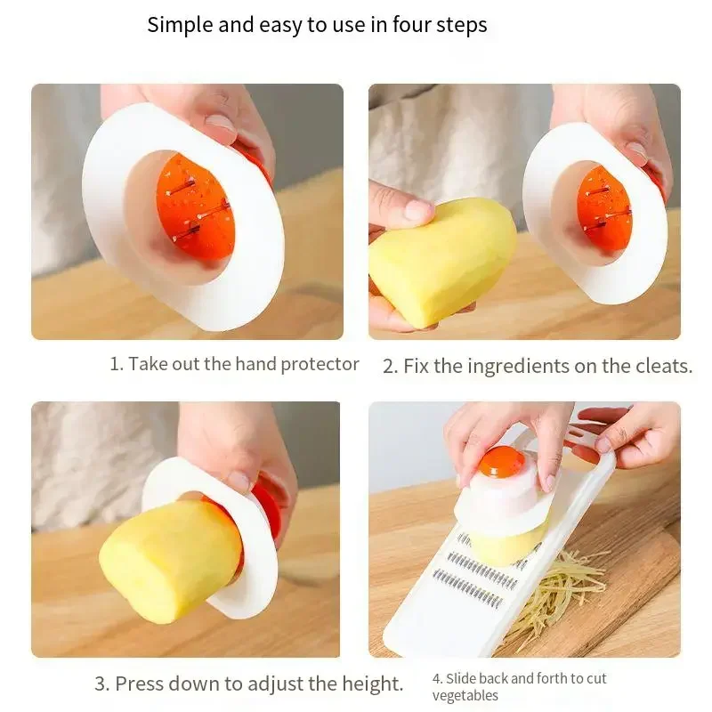 Rende Sebze Dilimleyici Havuç  - Household Kitchen Gadgets Vegetable Cutter Silk Cutter incelemesi ve fiyatı