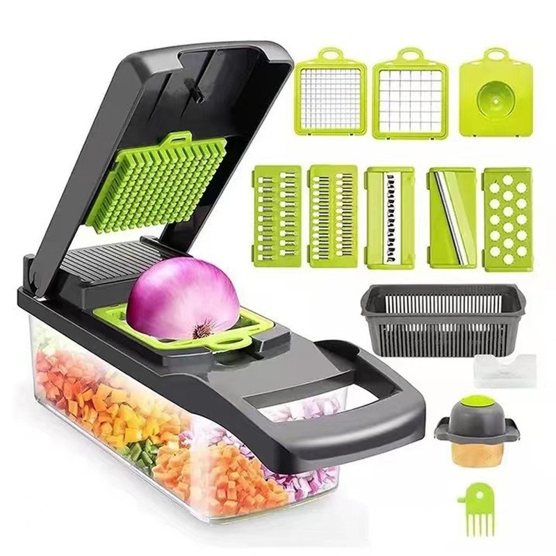 Lüks Sebze Doğrayıcı - Çoklu A - Household Kitchen Gadgets Vegetable Cutter Silk Cutter incelemesi ve fiyatı
